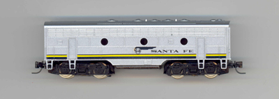 Santa Fe F7B Bluebonnet